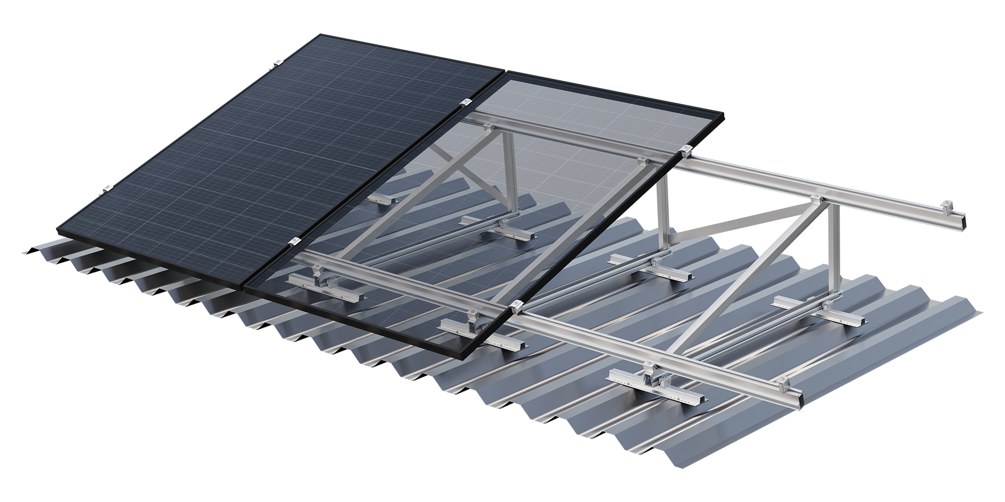 sflex dreieck delta und trapezblechschienen