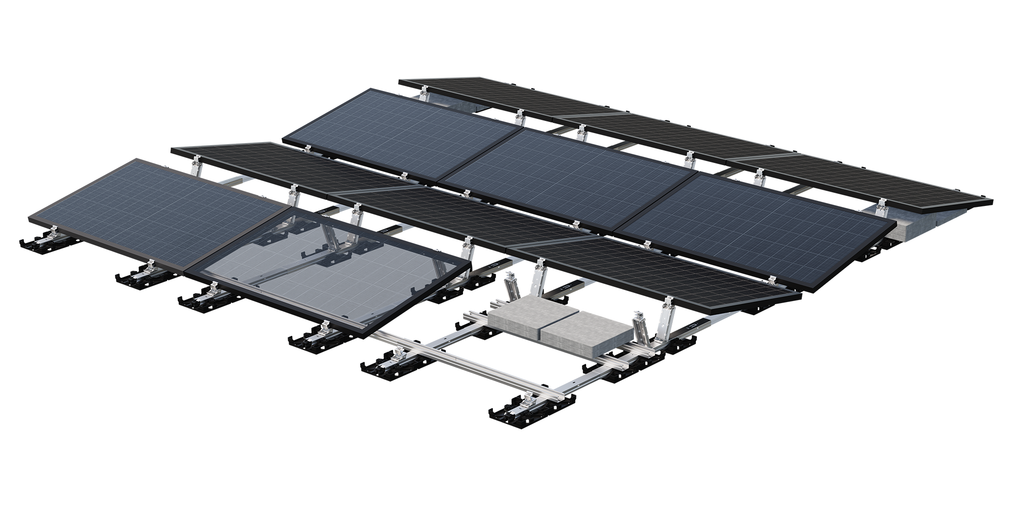 sflex leichtmount snap (Viertelpunktsklemmung)